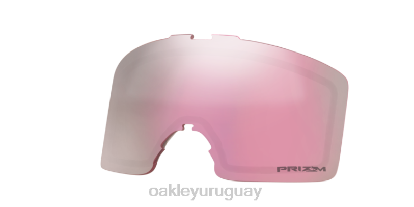 Oakley Lentes de repuesto Line Miner S (ajuste juvenil) XT4H2098 gafas lentes prizm snow hi rosa