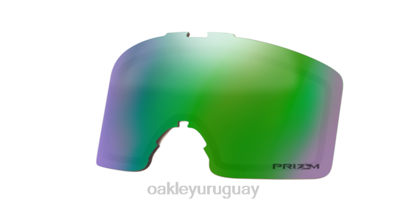 Oakley Lentes de repuesto Line Miner S (ajuste juvenil) XT4H2101 gafas lentes prizm snow jade iridio