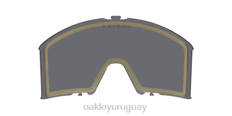 Oakley lente de repuesto target line l XT4H1693 gafas lentes gris oscuro