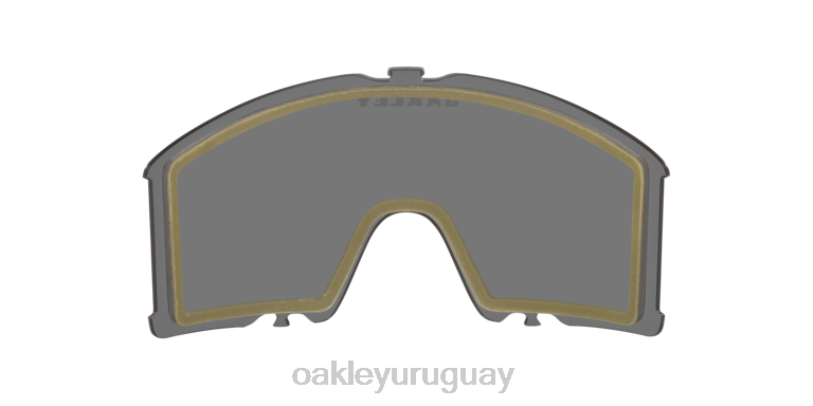 Oakley lente de repuesto target line m XT4H1697 gafas lentes gris oscuro