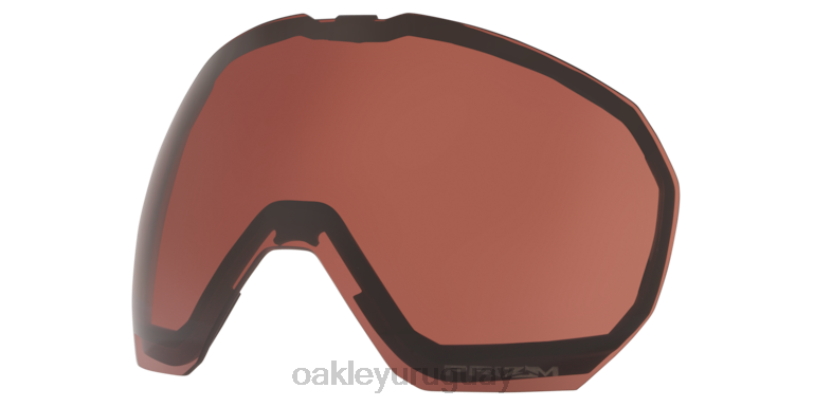 Oakley trayectoria de vuelo l lente de repuesto XT4H1635 gafas lentes prizm nieve gris oscuro
