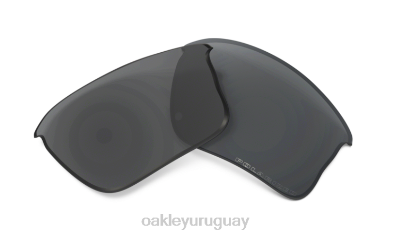 Oakley Lente de repuesto Flak Jacket XLJ (ajuste de puente bajo) XT4H1708 gafas lentes polarizadas iridio negro