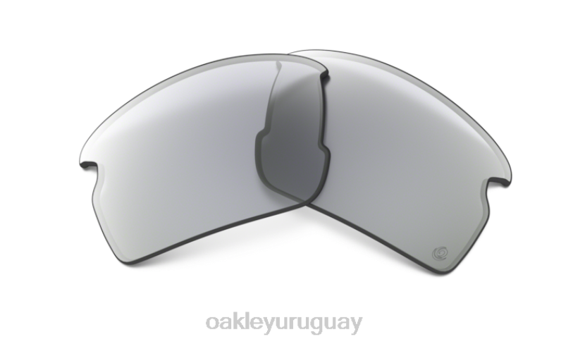 Oakley Lente de repuesto flak 2.0 (ajuste de puente bajo) XT4H1862 gafas lentes fotocromáticas de iridio de transparente a negro