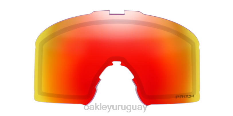 Oakley escudo de repuesto grande mod7 XT4H1328 gafas lentes prizm torch iridio