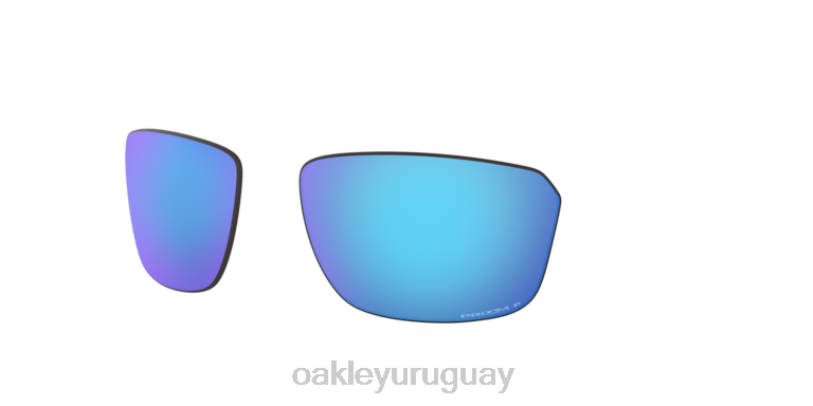 Oakley lente de repuesto de disparo dividido XT4H1592 gafas lentes polarizadas prizm zafiro