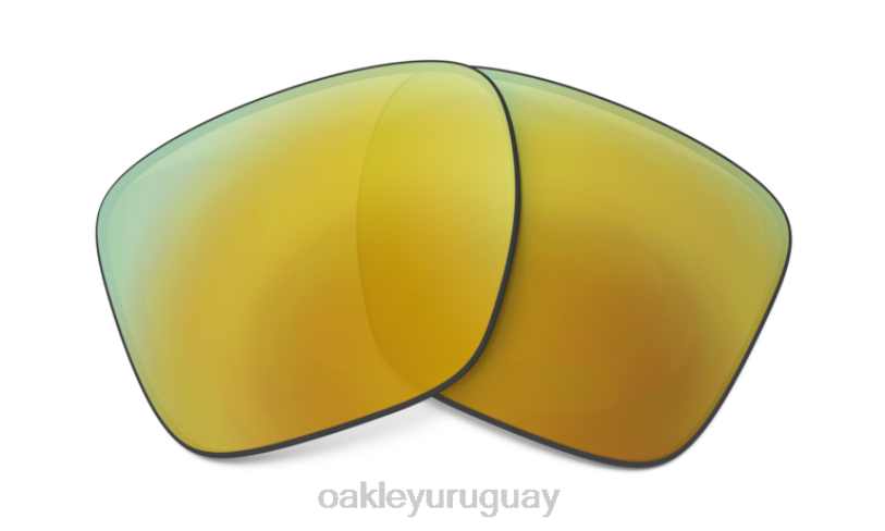 Oakley lente de repuesto xl plateada XT4H1898 gafas lentes de iridio de 24k