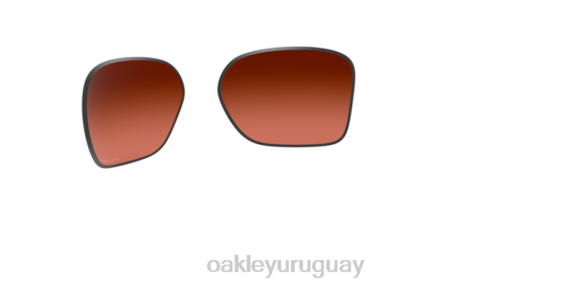 Oakley lentes de repuesto wildrye XT4H1455 gafas lentes prizm marrones degradados