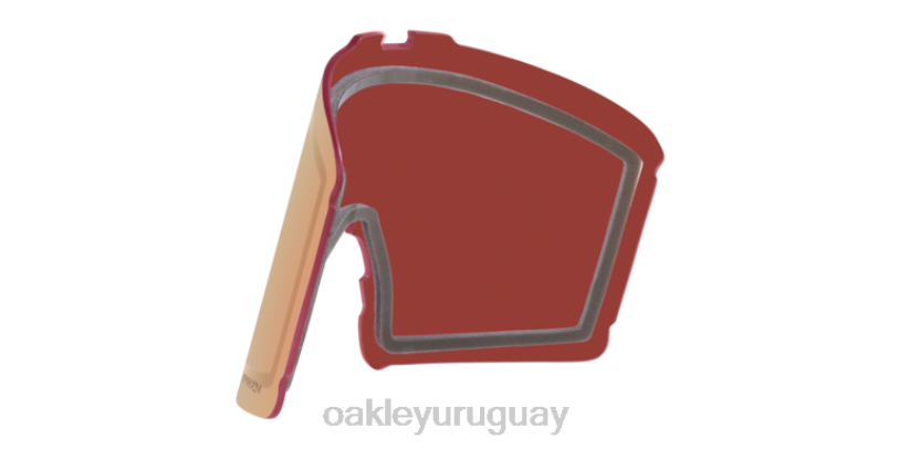 Oakley mod7 pequeño escudo de repuesto XT4H1318 gafas lentes prizm oro rosa