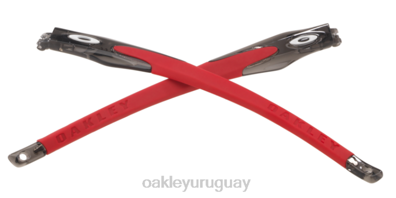 Oakley patillas accesorias reticuladas XT4H2002 gafas gris humo/blanco/rojo