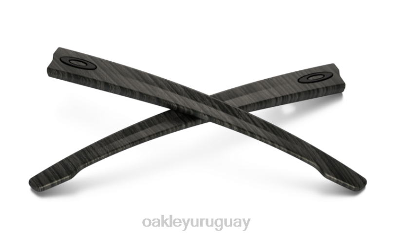 Oakley templos de estilo de vida cruzados XT4H1950 gafas imitación madera/negro mate