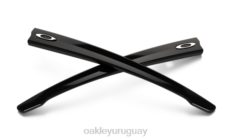 Oakley templos de estilo de vida cruzados XT4H1951 gafas negro pulido/cromo