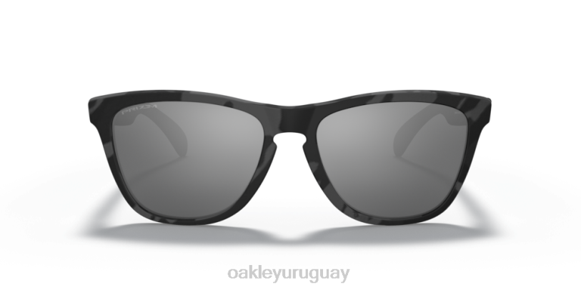 Oakley Colección de camuflaje negro frogskins (ajuste de puente bajo) XT4H811 gafas lentes prizm negras, montura camo negra