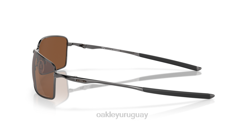 Oakley alambre cuadrado XT4H498 gafas lentes polarizadas prizm tungsteno, montura de tungsteno