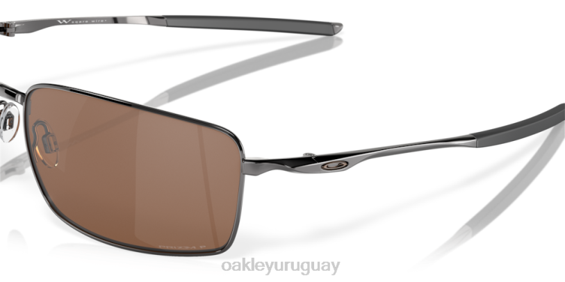 Oakley alambre cuadrado XT4H498 gafas lentes polarizadas prizm tungsteno, montura de tungsteno
