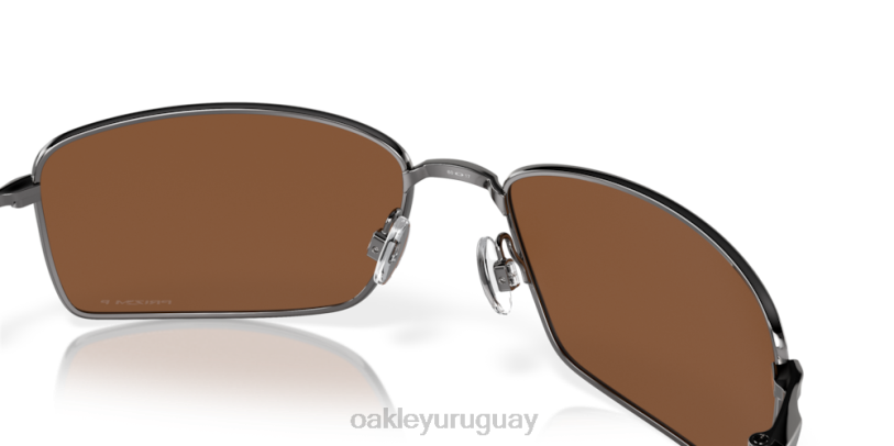 Oakley alambre cuadrado XT4H498 gafas lentes polarizadas prizm tungsteno, montura de tungsteno