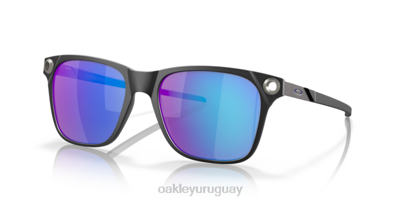 Oakley aparición XT4H975 gafas lentes polarizadas zafiro iridio, montura tinta negra satinada