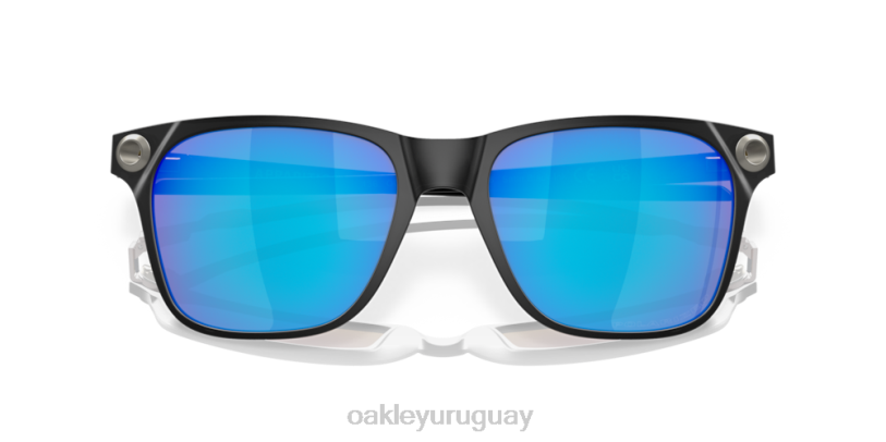 Oakley aparición XT4H975 gafas lentes polarizadas zafiro iridio, montura tinta negra satinada