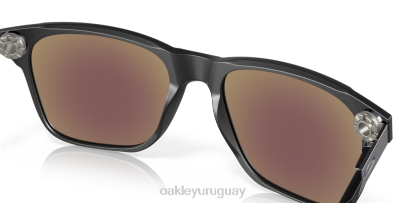 Oakley aparición XT4H975 gafas lentes polarizadas zafiro iridio, montura tinta negra satinada