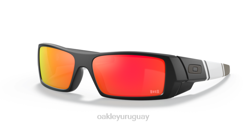 Oakley bucaneros de tampa bay gascan XT4H568 gafas Lentes prizm ruby, montura negra mate.