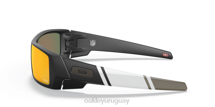 Oakley bucaneros de tampa bay gascan XT4H568 gafas Lentes prizm ruby, montura negra mate.