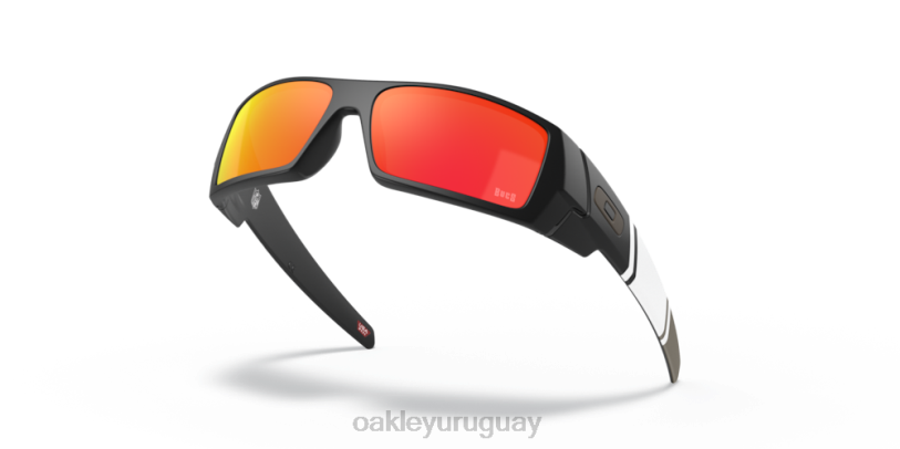 Oakley bucaneros de tampa bay gascan XT4H568 gafas Lentes prizm ruby, montura negra mate.