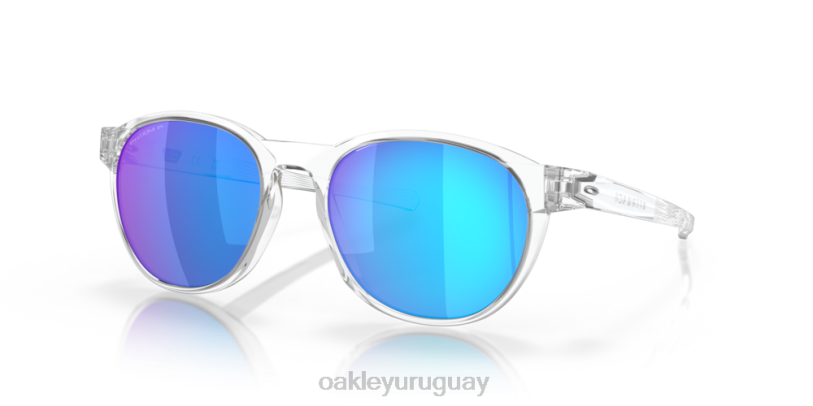 Oakley caña (ajuste de puente bajo) XT4H663 gafas lentes polarizadas prizm zafiro, montura transparente