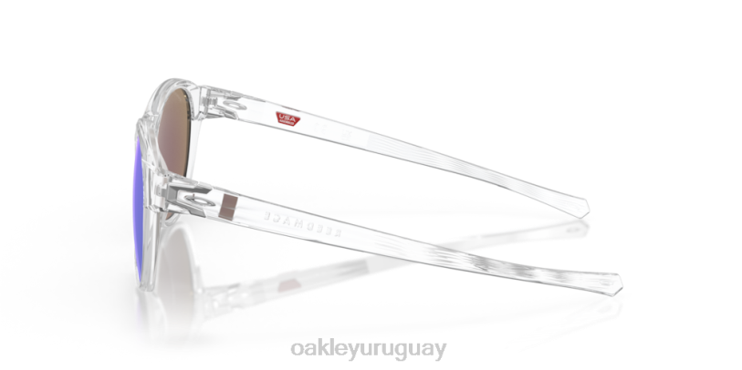 Oakley caña (ajuste de puente bajo) XT4H663 gafas lentes polarizadas prizm zafiro, montura transparente