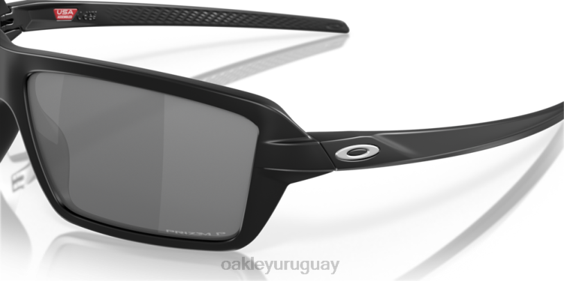 Oakley cables XT4H666 gafas lentes prizm polarizadas negras, montura negra mate