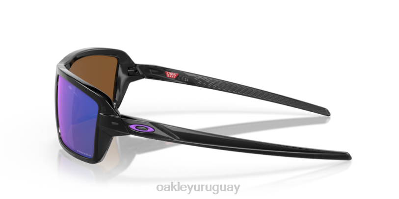 Oakley cables XT4H672 gafas lentes prizm violeta, montura tinta negra