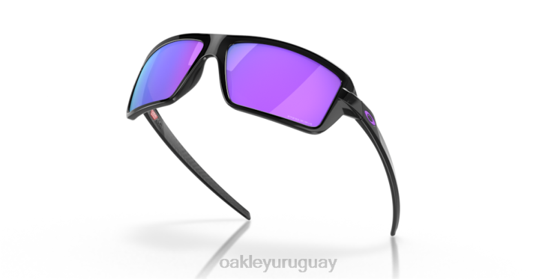 Oakley cables XT4H672 gafas lentes prizm violeta, montura tinta negra