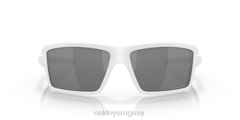 Oakley cables XT4H674 gafas lentes prizm polarizadas negras, montura blanca mate
