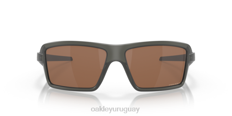 Oakley cables XT4H675 gafas Lentes Prizm de tungsteno, montura gris humo mate.