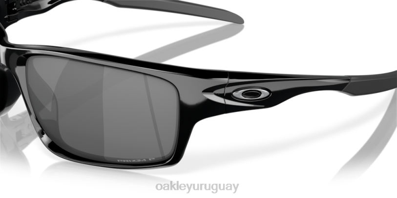 Oakley cantina XT4H744 gafas lentes polarizadas de iridio negro, montura negra pulida