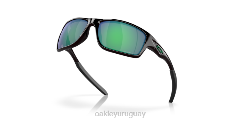Oakley cantina XT4H745 gafas lentes polarizadas jade iridium, montura tinta negra
