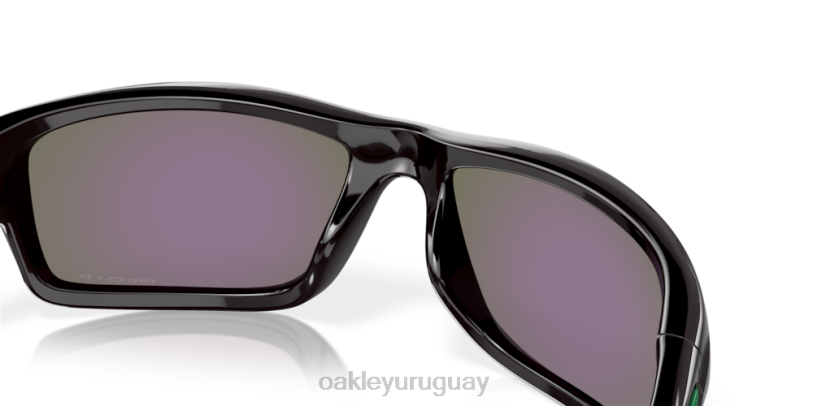 Oakley cantina XT4H745 gafas lentes polarizadas jade iridium, montura tinta negra
