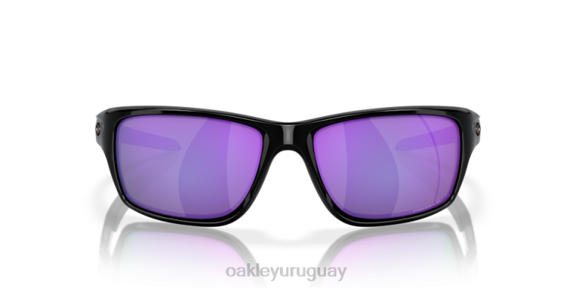 Oakley cantina XT4H746 gafas lentes polarizadas violeta iridio, montura negra pulida