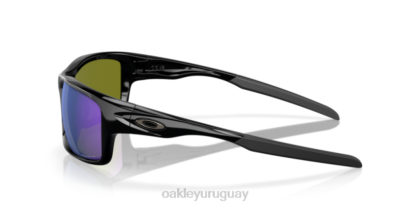 Oakley cantina XT4H746 gafas lentes polarizadas violeta iridio, montura negra pulida