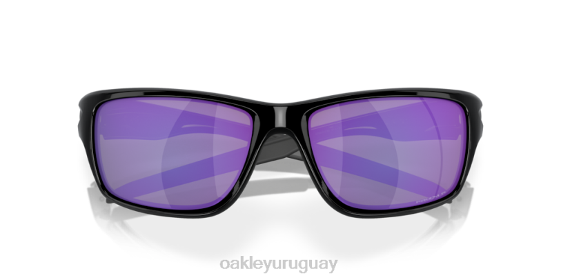 Oakley cantina XT4H746 gafas lentes polarizadas violeta iridio, montura negra pulida