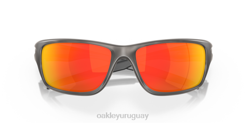 Oakley cantina XT4H748 gafas Lentes polarizadas Ruby Iridium, montura carey negro mate.