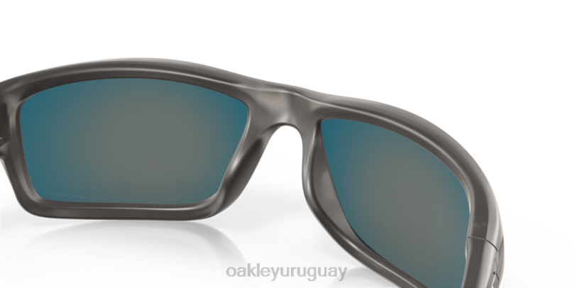 Oakley cantina XT4H748 gafas Lentes polarizadas Ruby Iridium, montura carey negro mate.