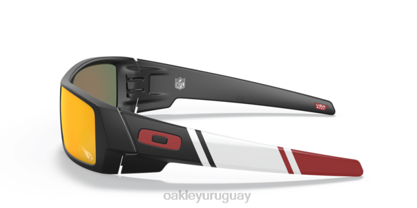 Oakley cardenales de arizona gascán XT4H548 gafas Lentes prizm ruby, montura negra mate.