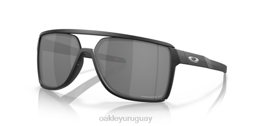 Oakley castillo XT4H207 gafas lentes prizm polarizadas negras, montura tinta negra mate