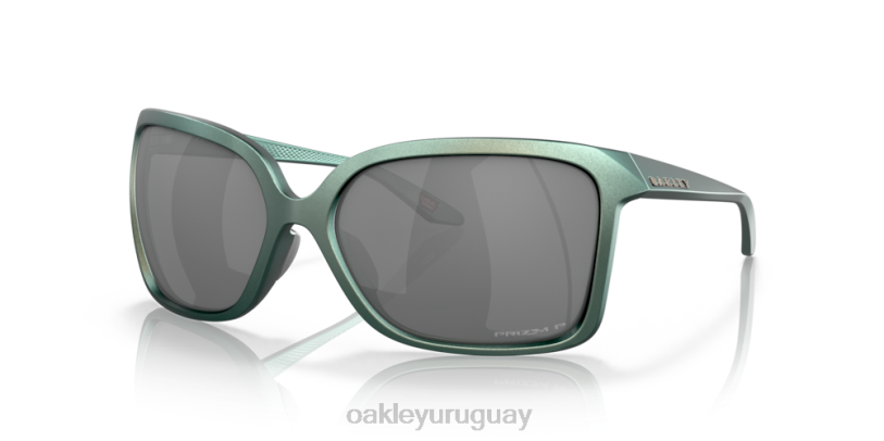 Oakley centeno silvestre XT4H292 gafas lentes polarizadas prizm negras, montura colorshift plata mate/azul