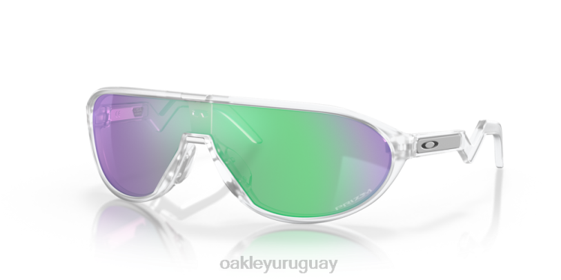 Oakley cmdn XT4H1022 gafas Lentes prizm road jade, montura transparente mate