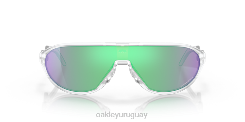 Oakley cmdn XT4H1022 gafas Lentes prizm road jade, montura transparente mate