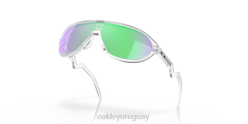 Oakley cmdn XT4H1022 gafas Lentes prizm road jade, montura transparente mate