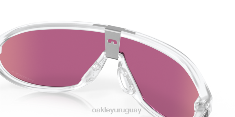 Oakley cmdn XT4H1022 gafas Lentes prizm road jade, montura transparente mate