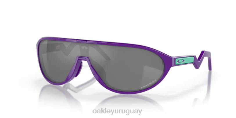 Oakley cmdn XT4H1023 gafas Lentes prizm negras, montura violeta eléctrico.