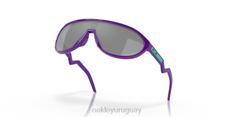 Oakley cmdn XT4H1023 gafas Lentes prizm negras, montura violeta eléctrico.