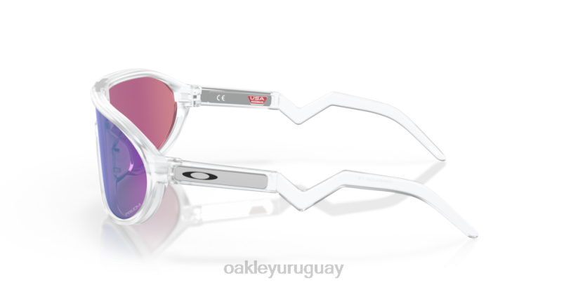 Oakley cmdn (ajuste de puente bajo) XT4H1029 gafas Lentes prizm road jade, montura transparente mate